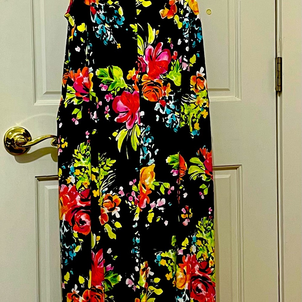 NWT Torrid brand jumpsuit (culotte length) with spaghetti straps